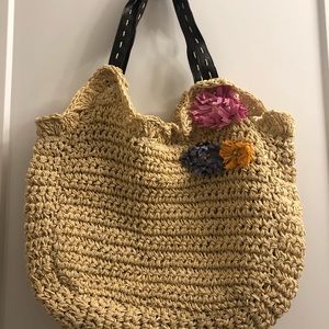 NEW NY&C summer beach style bag straw bag
